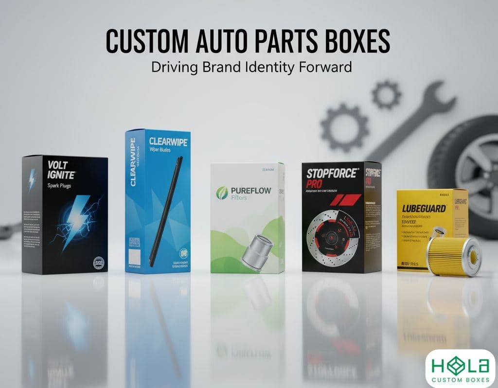 custom auto parts boxes